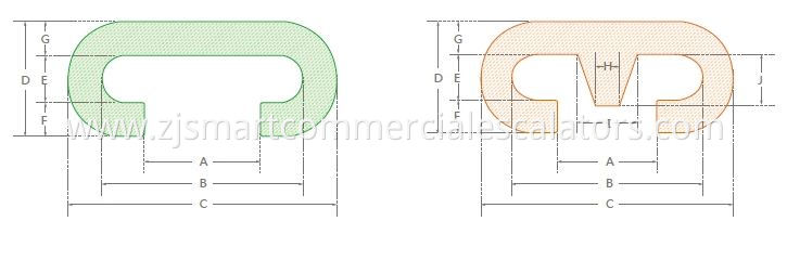 TKE Handrail Dimensions